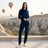 Women's velvet pajamas