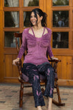 Women's pajamas, velvet material