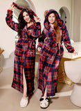 Women's long winter robe
