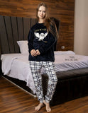 Stylish women's winter pajamas