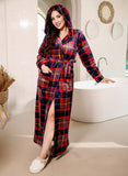 Women's long winter robe