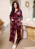 Women's long winter robe