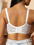 Plus Size Lace Lingerie Set Women Sexy Mesh Bra