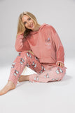 SCARF TEDDY HOODED PJS