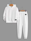 Boys Patch Detail Hoodie & Sweatpants