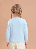 Toddler Girls Letter Pattern Sweater