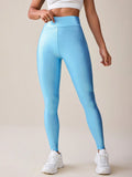 Sexy Shiny Metal Foil Yoga Leggings