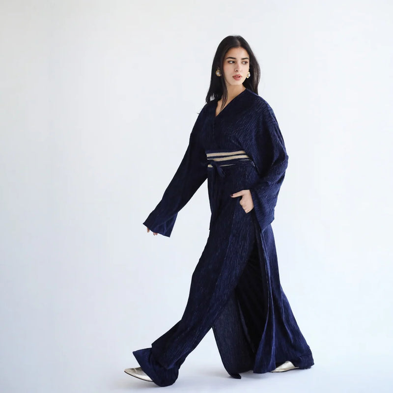 Shimmering velvet set