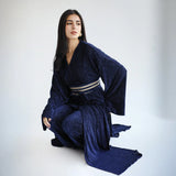 Shimmering velvet set