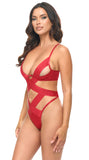 Strappy Cutout Teddy