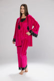 WIDE STRIPES 3PC PJ SET