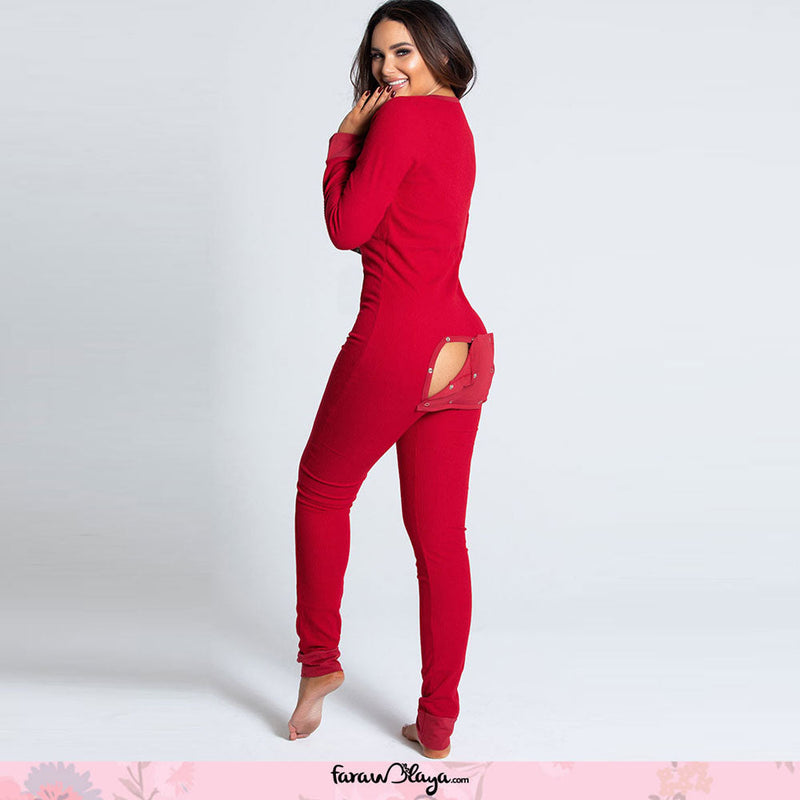 LOVE ME LONG JOHNS JUMPSUIT With Farawlaya