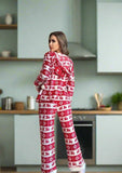 Elegant women's winter pajamas