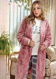 Women's winter pajamas + short robe