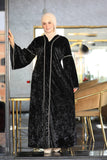 Women's winter abaya