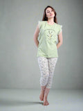 Women's summer printed pajamas