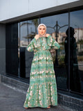 Women's abaya made of viscose