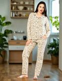 Women's summer floral pajamas