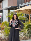 Women's floral summer abaya