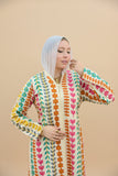 Women's abaya, material: crystal cotton