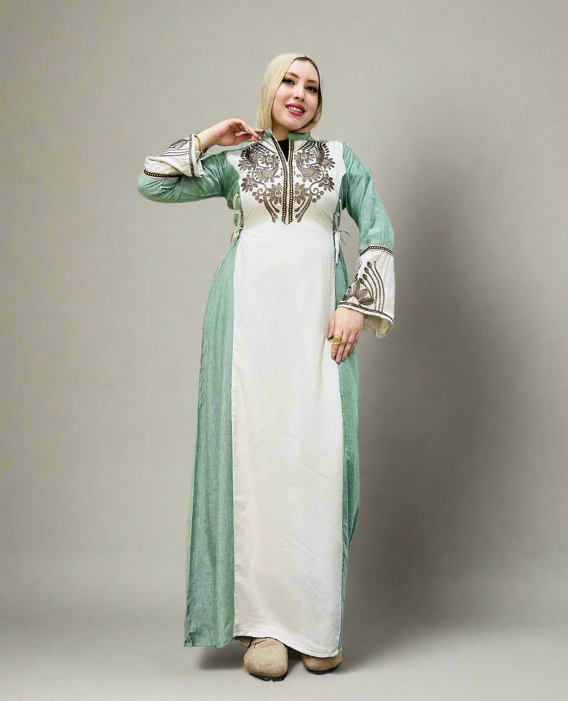 Turkish linen women's abaya
