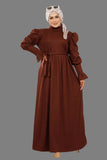 Women's winter abaya