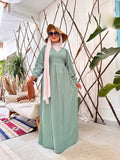 Plain women's abaya