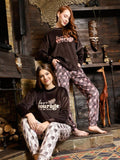 Women's winter two-piece pajamas