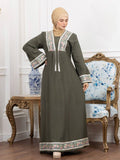 Linen abaya