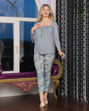 Women's pajamas with sleeves and pants