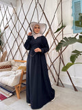 Plain women's abaya