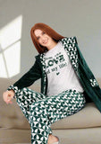 Women's 3-piece winter pajamas