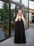 Women's summer floral abaya