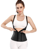 Latex 25 Steel Bones Waist One-piece Abdomen Vest Sling Shaper