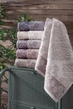 Turkish towel set, 100% cotton, jacquard, 6 pieces  Size 50 x 90 cm