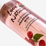 Love Nature mist spray with mint and organic red berries extract