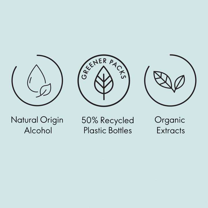 Love Nature mist spray with coconut water and organic cantaloupe extracts