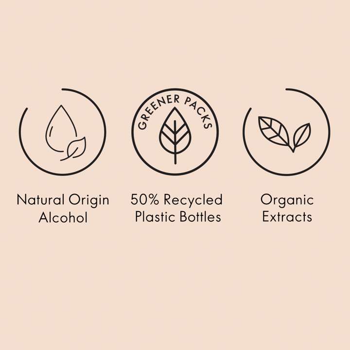 Love Nature mist spray with oatmeal and organic apricot extract