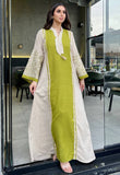 Women's summer linen abaya