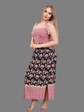Women's long floral dress