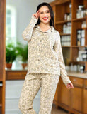 Women's summer floral pajamas