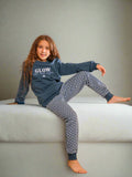 Winter children's pajamas