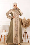 Women's winter abaya