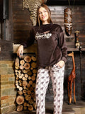 Women's winter two-piece pajamas