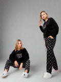 Elegant women's winter pajamas