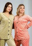 Women's 2-piece winter pajamas