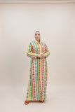 Women's abaya, material: crystal cotton