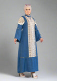 Women's abaya made of linen