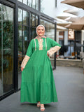 Women's summer floral abaya