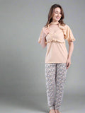 Elegant women's summer pajamas
